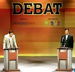 Debat Harga Minyak; Menteri Penerangan, Dato' Shabery Cheek & Penasihat PKR, Dato' Seri Anwar Ibrahim