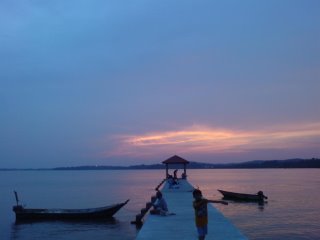 Sunset at Port Dickson